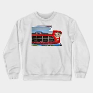 1956 Chevrolet Task Force 3600 Pickup Truck Crewneck Sweatshirt